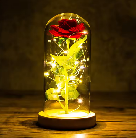 Rosa-in-teca-con-luce-calda-per-decorazione