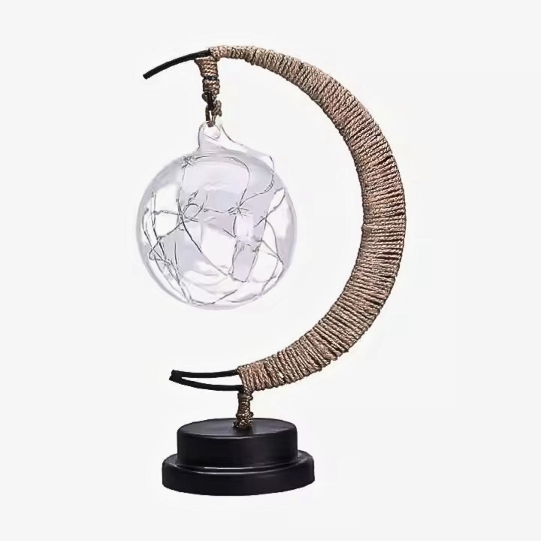 MiLuna© | Lampada magica a mezza luna ( artigianale )
